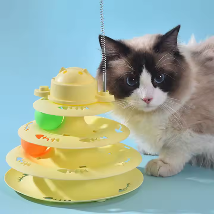 Smart Interactive Cat Climbing Tree