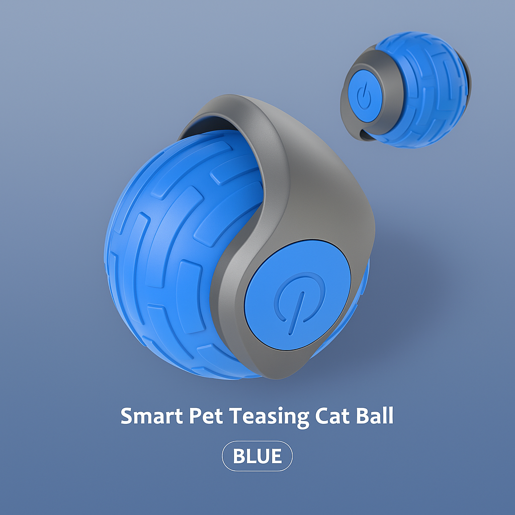 Smart Self-Rolling Ball