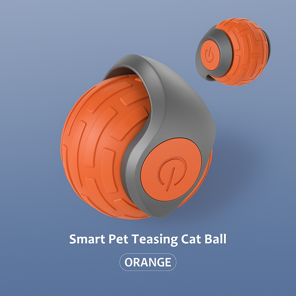 Smart Self-Rolling Ball