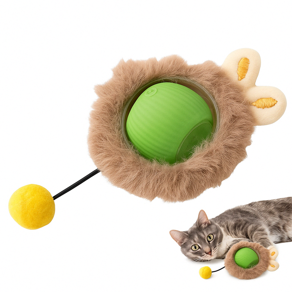 CatBall – The Self-Rolling Toy Your Cat Will Love