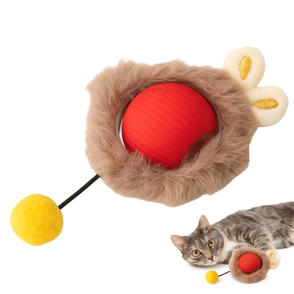 CatBall – The Self-Rolling Toy Your Cat Will Love