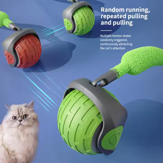 Smart Self-Rolling Ball