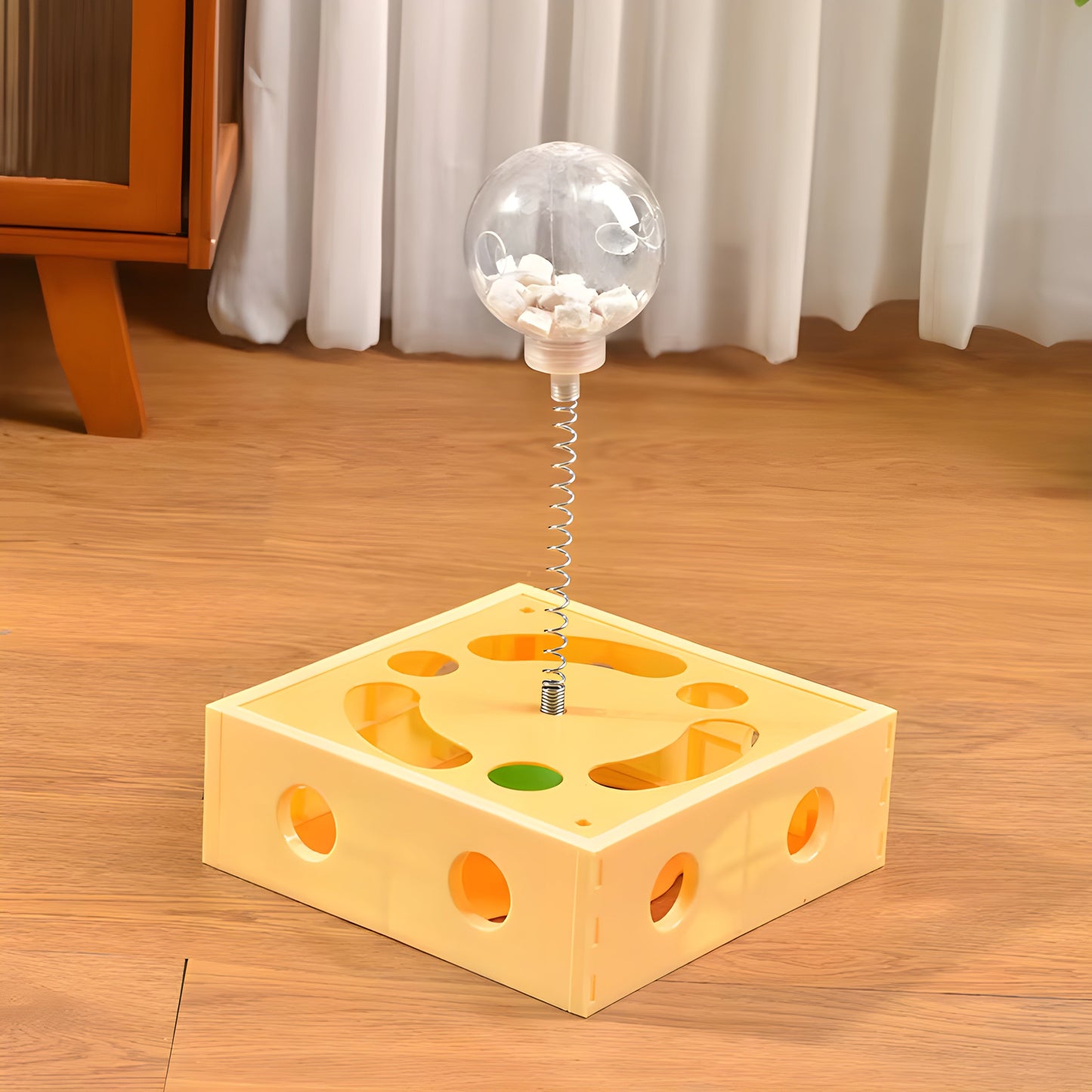 CatSpinn – Automatic Rotating Feather Toy for Cats